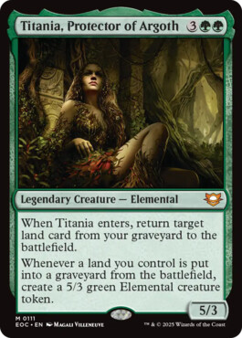 Titania, Protector of Argoth - Edge of Eternities Commander