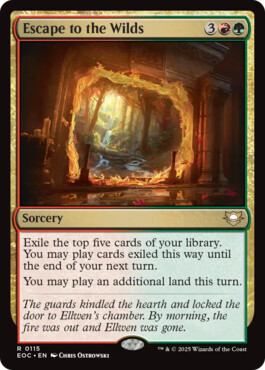 Escape to the Wilds - Edge of Eternities Commander