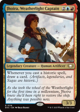 Jhoira, Weatherlight Captain - Edge of Eternities Commander