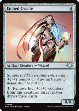 Etched Oracle - Edge of Eternities Commander