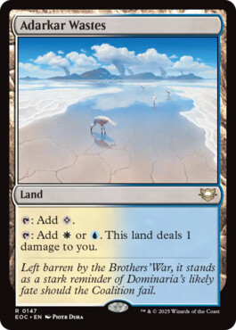 Adarkar Wastes - Edge of Eternities Commander