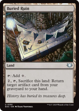 Buried Ruin - Edge of Eternities Commander