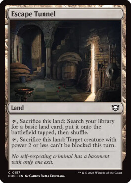 Escape Tunnel - Edge of Eternities Commander