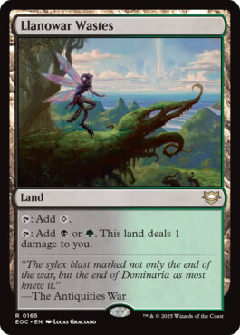 Llanowar Wastes - Edge of Eternities Commander