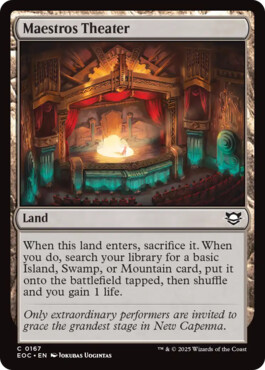Maestros Theater - Edge of Eternities Commander