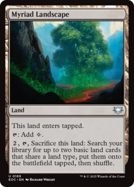 Myriad Landscape - Edge of Eternities Commander