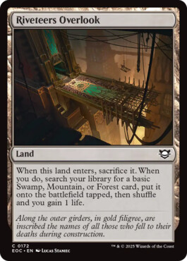 Riveteers Overlook - Edge of Eternities Commander