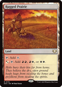 Rugged Prairie - Edge of Eternities Commander