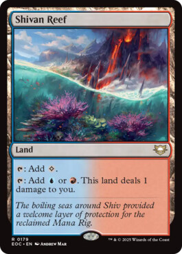 Shivan Reef - Edge of Eternities Commander