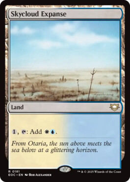 Skycloud Expanse - Edge of Eternities Commander