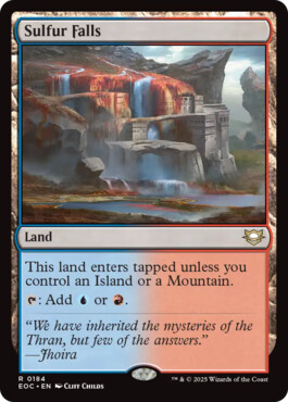Sulfur Falls - Edge of Eternities Commander