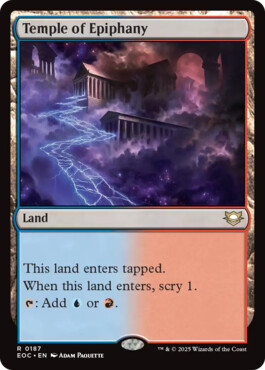 Temple of Epiphany - Edge of Eternities Commander