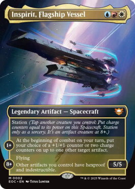 Inspirit, Flagship Vessel - Edge of Eternities Commander