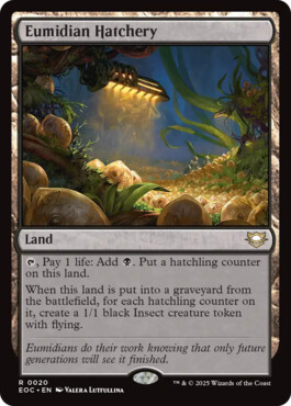 Eumidian Hatchery - Edge of Eternities Commander