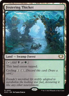 Festering Thicket - Edge of Eternities Commander
