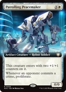 Patrolling Peacemaker - Edge of Eternities Commander