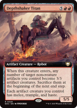 Depthshaker Titan - Edge of Eternities Commander