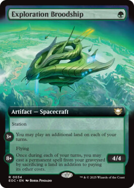 Exploration Broodship - Edge of Eternities Commander