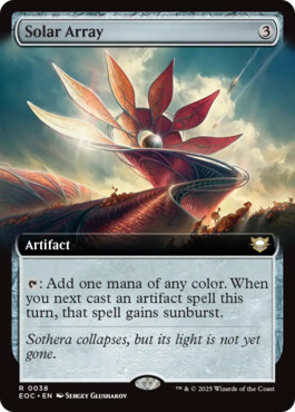 Solar Array - Edge of Eternities Commander