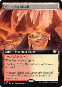 Glittering Massif - Edge of Eternities Commander