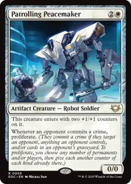 Patrolling Peacemaker - Edge of Eternities Commander