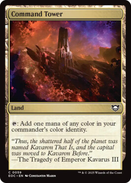 Command Tower - Edge of Eternities Commander