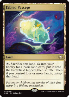 Fabled Passage - Edge of Eternities Commander