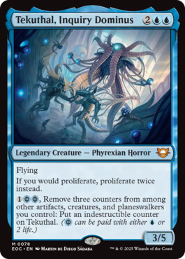 Tekuthal, Inquiry Dominus - Edge of Eternities Commander