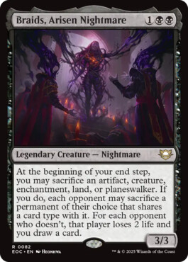 Braids, Arisen Nightmare - Edge of Eternities Commander