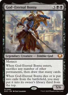 God-Eternal Bontu - Edge of Eternities Commander