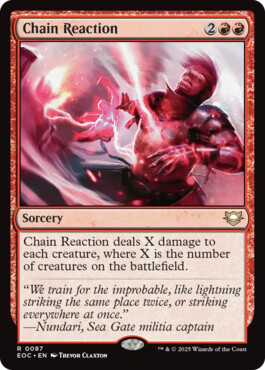 Chain Reaction - Edge of Eternities Commander