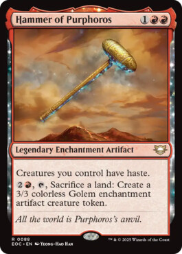 Hammer of Purphoros - Edge of Eternities Commander