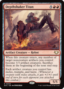 Depthshaker Titan - Edge of Eternities Commander