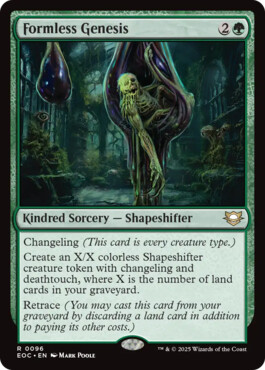Formless Genesis - Edge of Eternities Commander
