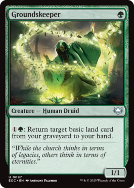 Groundskeeper - Edge of Eternities Commander