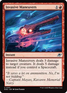 Invasive Maneuvers - Edge of Eternities