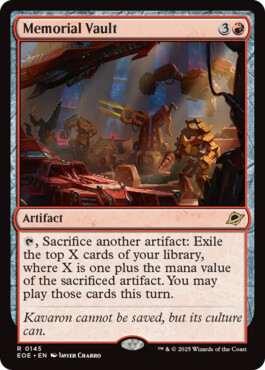 Memorial Vault - Edge of Eternities
