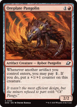 Oreplate Pangolin - Edge of Eternities