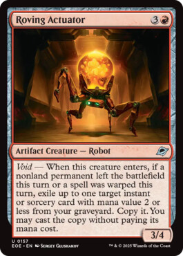 Roving Actuator - Edge of Eternities