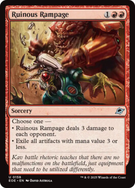 Ruinous Rampage - Edge of Eternities