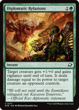 Diplomatic Relations - Edge of Eternities