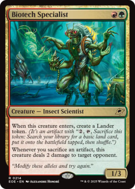 Biotech Specialist - Edge of Eternities