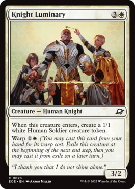 Knight Luminary - Edge of Eternities