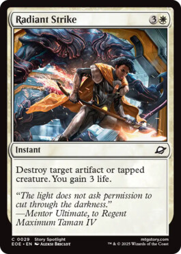 Radiant Strike - Edge of Eternities