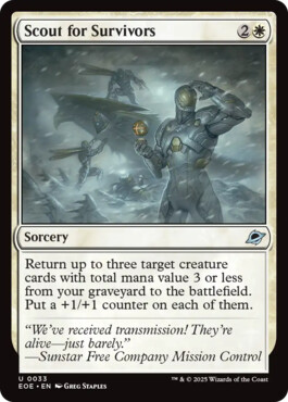Scout for Survivors - Edge of Eternities