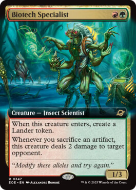 Biotech Specialist - Edge of Eternities