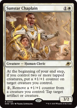 Sunstar Chaplain - Edge of Eternities