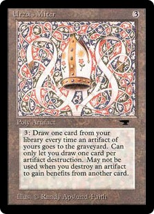 Urza's Miter - Antiquities