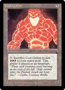 Coal Golem - The Dark