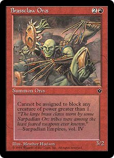 Brassclaw Orcs - Fallen Empires